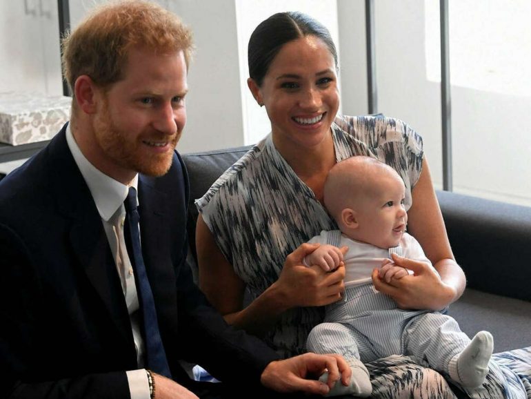 Prinz Harry, Herzogin Meghan und der kleine Archie im September 2019. Foto: imago images/PA Images