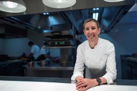 Britain Claire Smith, three-star chef, calm power through the pandemic