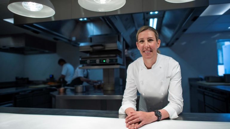 Britain Claire Smith, three-star chef, calm power through the pandemic