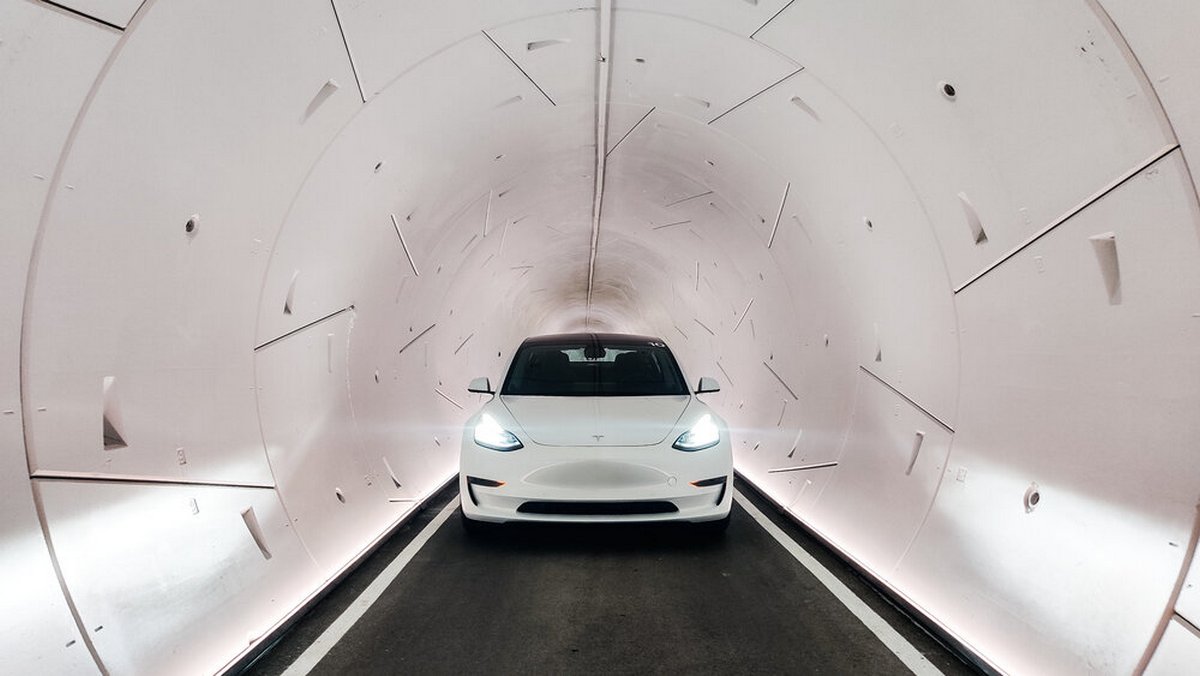 Elon Musk launches tunnels near Las Vegas, where Tesla already reaches speeds of 185 kilometers per hour

