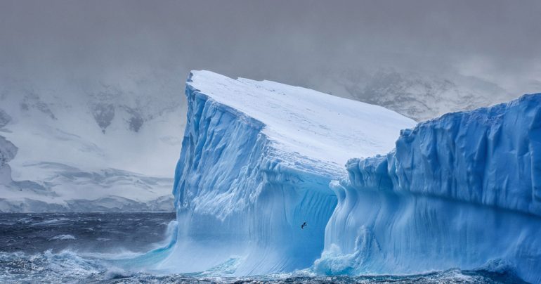 Giant iceberg separated from the western shelf of Antarctica |  Europe