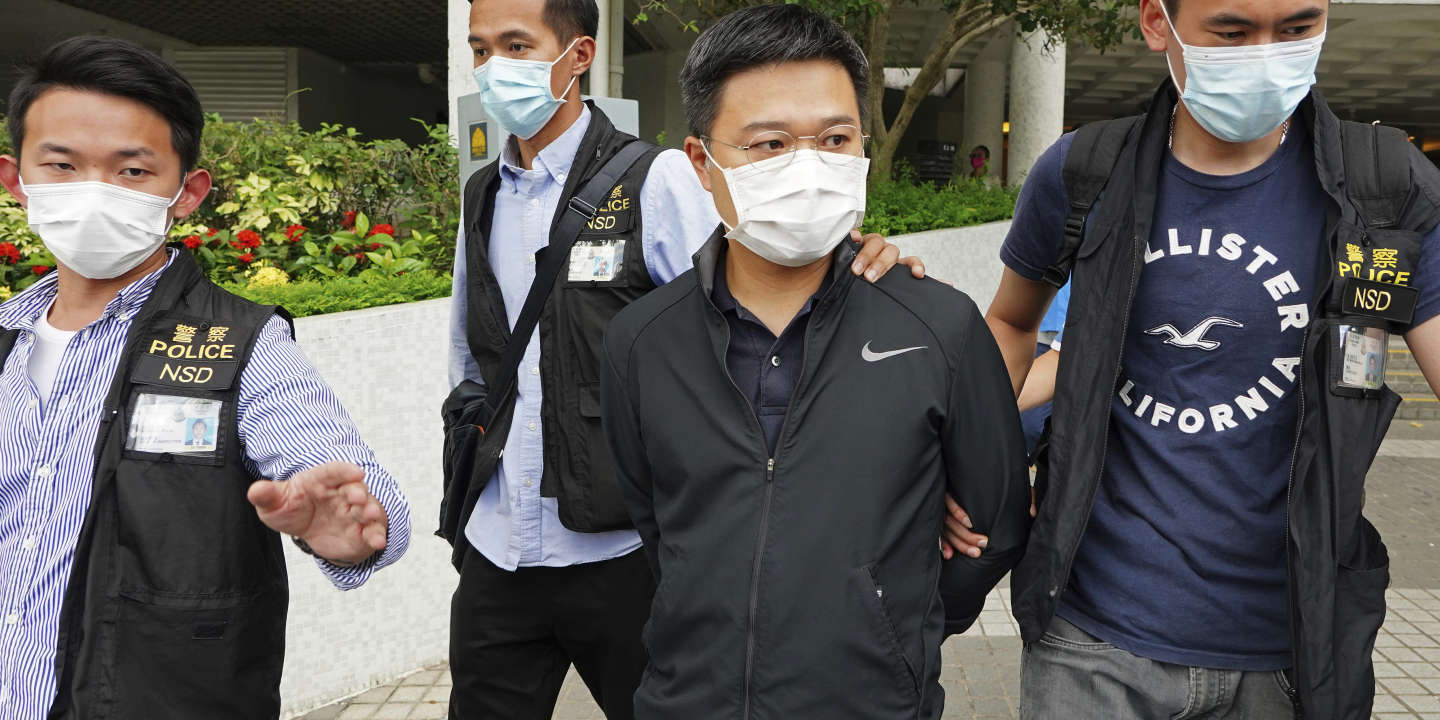 Five leaders of the pro-democracy newspaper Apple Daily have been arrested in Hong Kong

