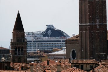 Cruises return to Venice without travel for more than 1 year due to pandemic restrictions  The world