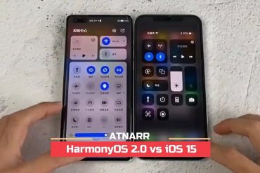 IOS 15 and Harmios 2.0 compare fast and smooth