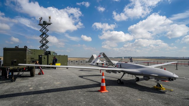 Turkish drone defuses Russian air defense video