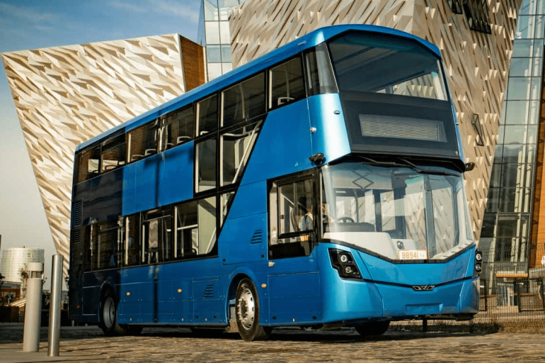 Rightbus Double Decker Battery Model for Hydrogen Electric Buses