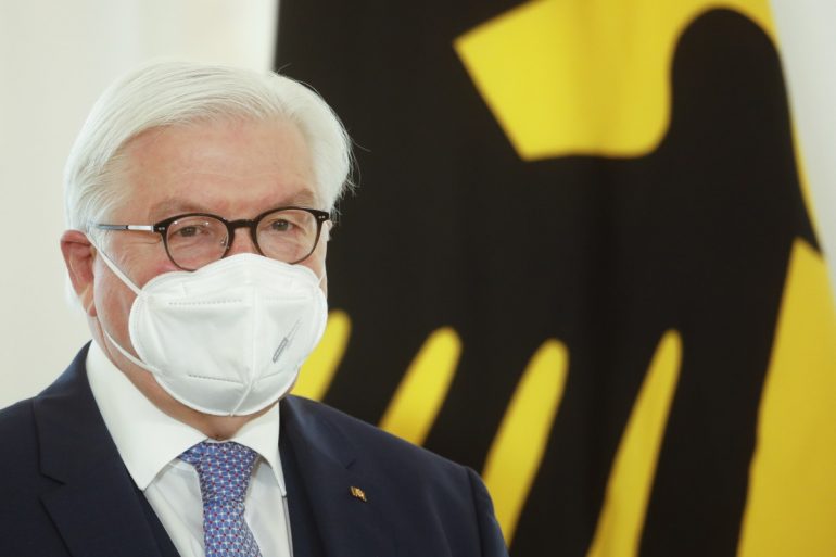 German President blames climate change for the devastating rains in the country  The world