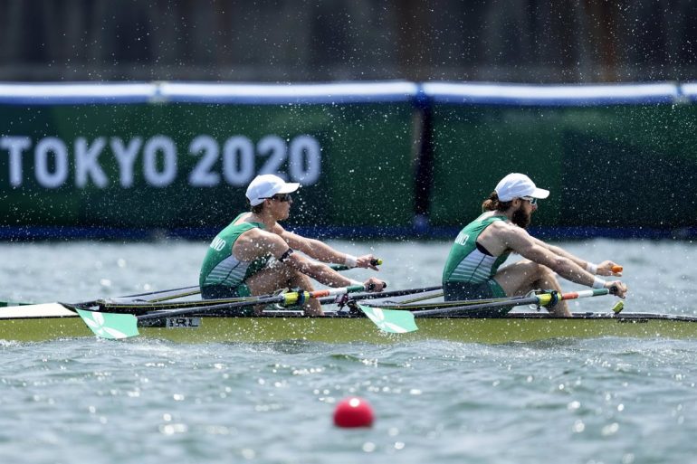 Ireland and Italy won gold in the light doubles