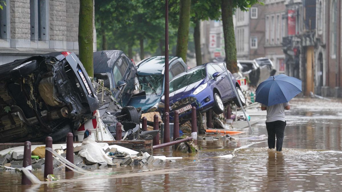 Floods in Belgium: 