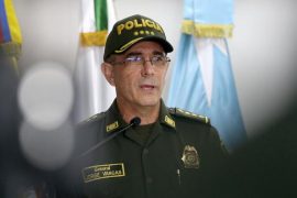 Le général Jorge Luis Vargas, le chef de la police colombienne, s