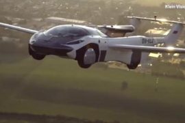 The first flying car took off, transformed, and then hit the road!  (Video)