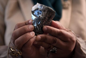 The world's third largest unusual diamond has been discovered in Botswana