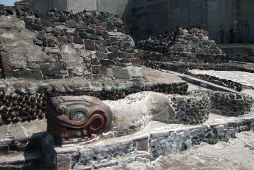 Mexican archaeologists are forced to bury an unusual find in the ancient Aztec capital, Sociantafica.
