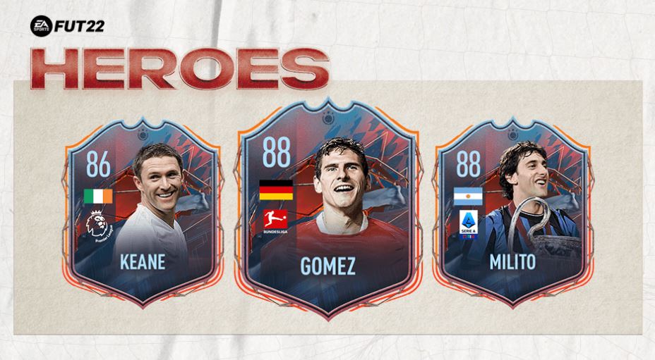 These are FUT heroes, they can

