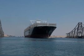 The ever-present ship is blocked by the Suez Canal and sails again 150 days later