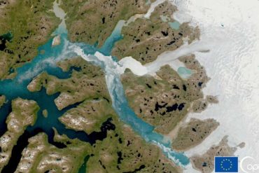 The highest peak in Greenland records rainfall for the first time