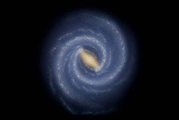 Astronomers see a strange "spring" on the spiral arm of the Milky Way