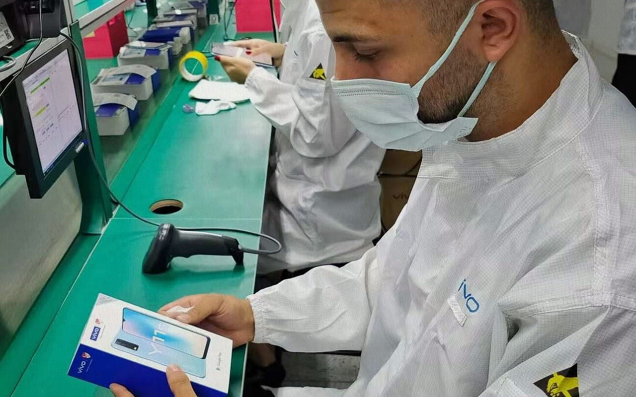 Chinese phone giant Vivo has also started phone production in Turkey


