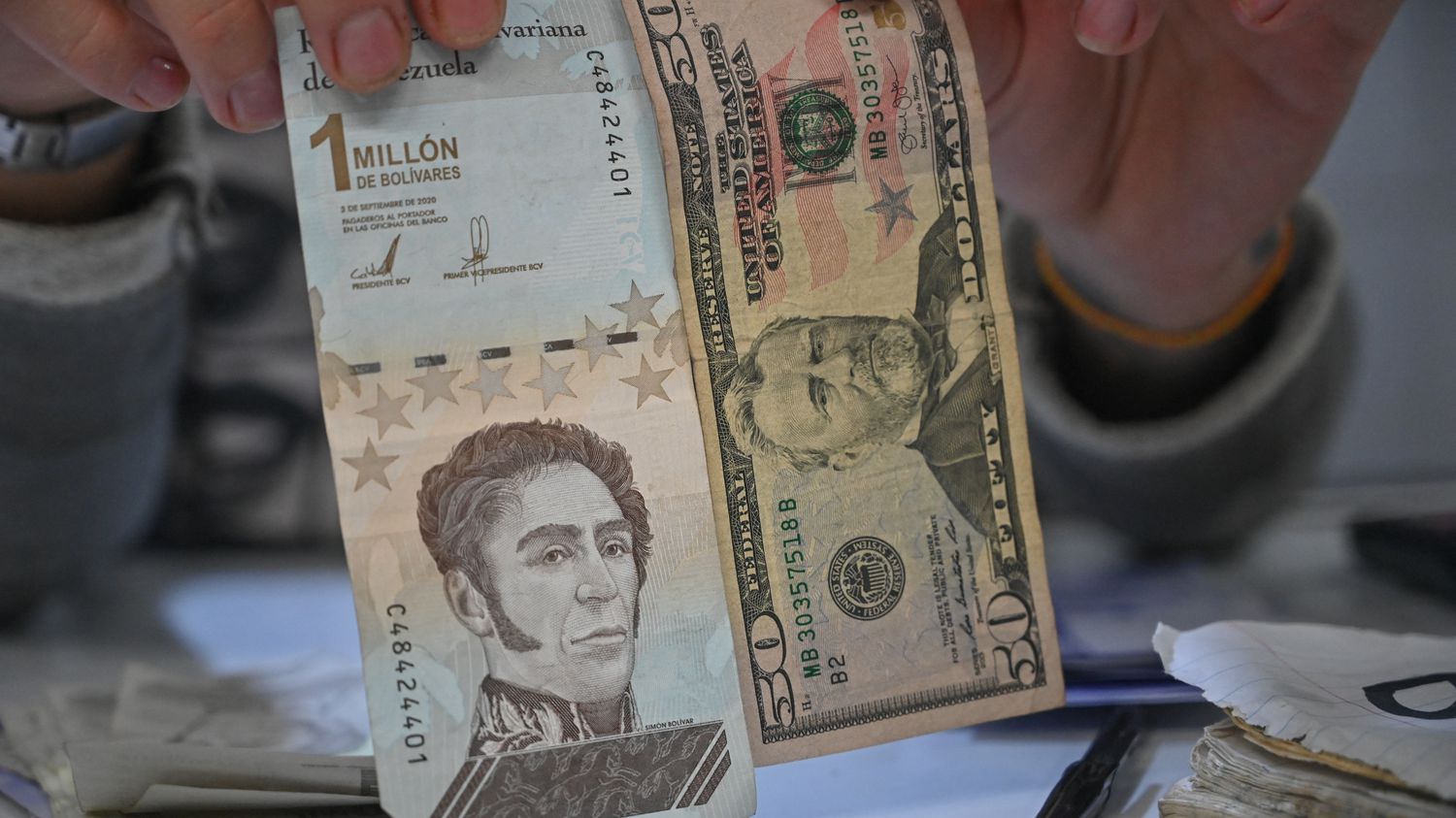 Hyperinflation affected the removal of six zeros from the currency of Venezuela

