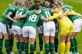 Ireland, a historic day for football.  National team players are paid the same as men