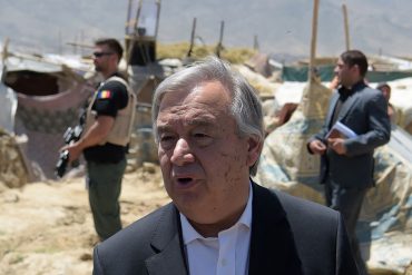 The UN chief said the Taliban feared violating women's rights