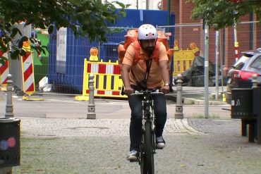 Video This former Afghan minister is now a bicycle delivery man in Germany