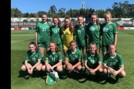 Melissa O'Connor of Losford leads Ireland to an international friendly victory in Lisbon against the Republic of Portugal -