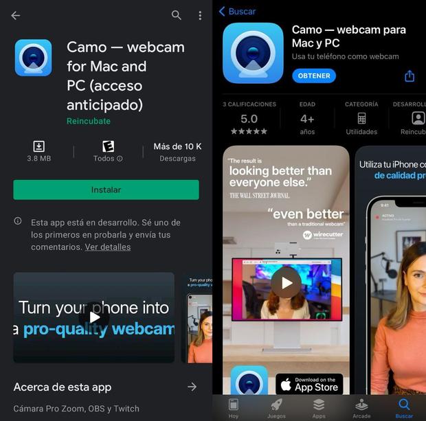 Camo Mobile App (Photo: Mag)