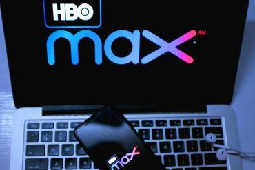 HBO Max laptop smartphone logo