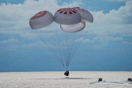 Space is no longer a recreation center;  Birth History, Space X Travelers Return |  SpaceX Capsule With 1st All-Civilian Orbital Crew Splashes Down Off Florida