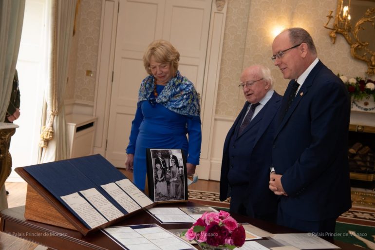 Visit of Prince Albert II to Dublin - Pages Monaco
