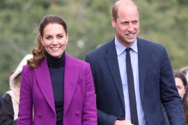 Kate Middleton shines in the purple suit she should have had this fall