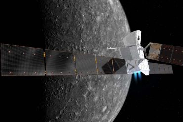 The BeppeColombo mission flies near Mercury for the first time