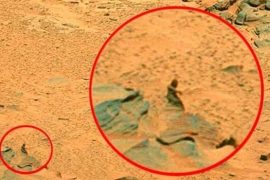 Scientists have shown five of the most mysterious photos from Mars