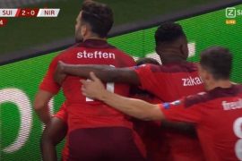 Switzerland put pressure on Italy, beat Northern Ireland 2-0