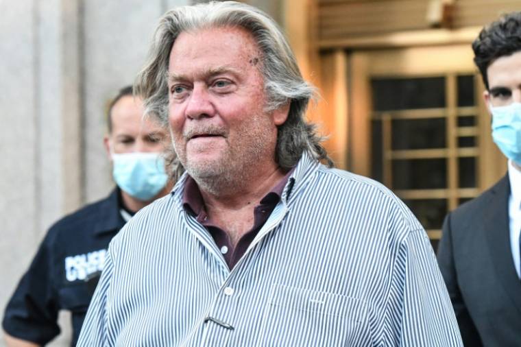 Steve Bannon (Getty Images North America / Stephanie Keith) in New York City on August 20, 2020