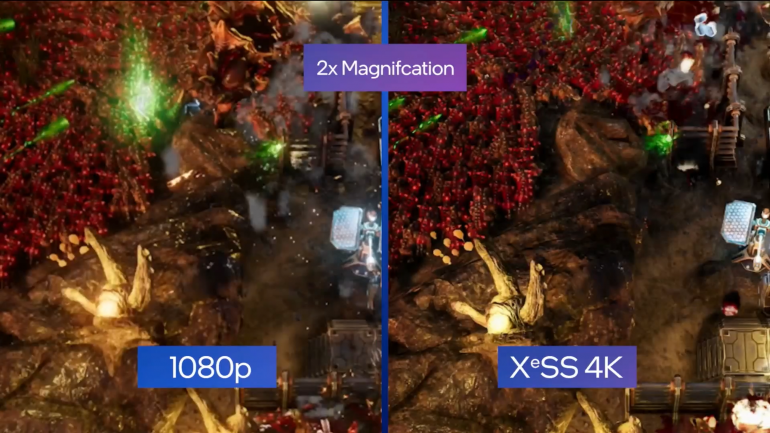 Intel GPU "Arc" installed high-resolution technology "XeSS" on the first game demo-PC watch