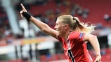 See Norway's winning goal against the Netherlands in 2013