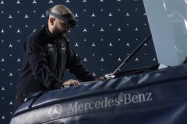 Mercedes Benz |  Augmented reality to repair vehicles