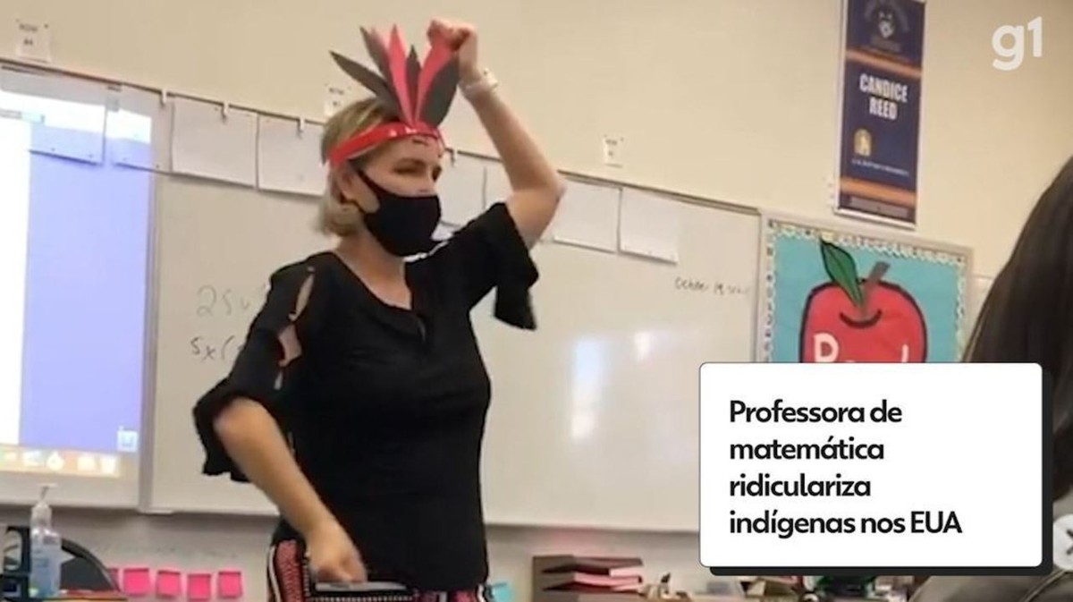   A teacher in the U.S. has been reprimanded for imitating and mocking locals;  Watch Video |  The world

