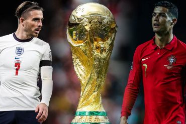 Englands Jack Grealish (links) und Portugals Cristiano Ronaldo besitzen gute Chancen, um an der WM 2022 in Katar teilzunehmen.