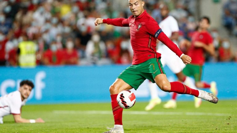 Cristiano Ronaldo set two new national records