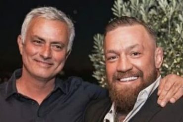 Dinner, whiskey ... Impossible meeting between McGregor and Mourinho
