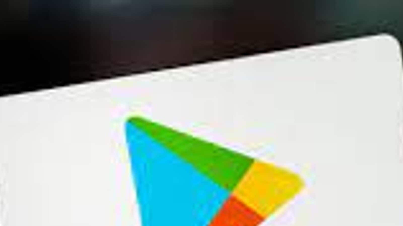 Google Play Store: It's easy to know how much information a user has in an app

