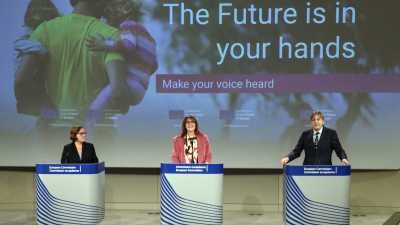 Largely neglected conference focuses on Europe's future - EURACTIV.de

