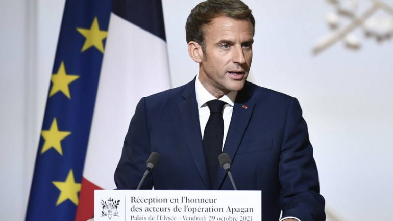 Der französische Präsident Emmanuel Macron sieht die Glaubwürdigkeit Grossbritanniens in Gefahr. (Archivbild)