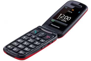 Panasonic has released an updated clamshell mobile phone