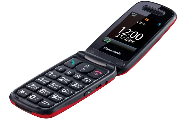 Panasonic has released an updated clamshell mobile phone