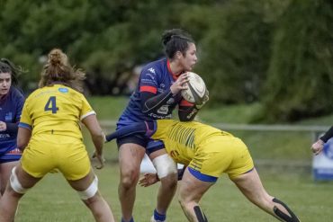 Sevens rugby.  Icerois with the Blues of Seven this weekend