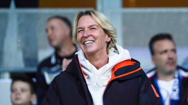 Hoffenheim, Germany, October 5, 2021: Martina Vos-Teklenberg (Head Coach of the National Team, National Team Germany)